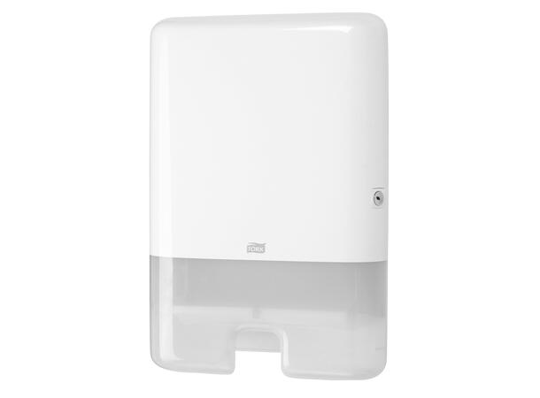Dispenser TORK tørkeark multif H2 hvit 